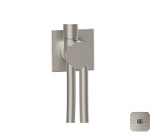 Almar Modular Square Шланговое подключение для лейки, внешняя часть, цвет: nickel brushed E192001.NB