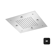 Almar Square 300 Потолочный душ 30х30 см, встраиваемый, 2 режима, цвет: matt black E044218.MB