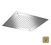Almar Square 380 Потолочный душ 38х38 см, встраиваемый, 1 режим, цвет: brushed high brass E044046.HB316