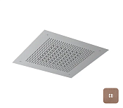 Almar Velvet 380 Потолочный душ 38х38 см, встраиваемый, 2 режима, цвет: brushed copper E044282.CO