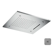 Almar Square 500 Потолочный душ 49,6х49,6 см, встраиваемый, 3 режима, цвет: brushed stainless steel E044140.BS