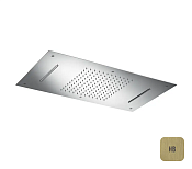 Almar Rectangular Потолочный душ 70х38 см встраиваемый, 2 режима, цвет: brushed high brass E044111.HB
