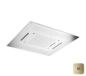 Almar Square 950 Потолочный душ 95х95 см, встраиваемый, 4 режима, цвет: polished gold E044173.GO