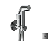 Almar Shut off Внешняя часть гигиенического душа: шланг 120 см, вывод с держателем, цвет: chrome E136010.CR