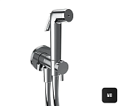 Almar Shut off Гигиенический душ: шланг и вывод с держателем, только холодная вода, цвет: matt black E152001.MB