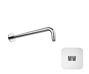 Almar Round Кронштейн для верхнего душа настенный 35 см, цвет: matt white E021113.MW