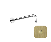 Almar Round Кронштейн для верхнего душа настенный 35 см, цвет: brushed high brass E021113.HB