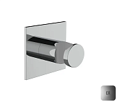 Almar Square Держатель душевой лейки на стену из латуни, цвет: chrome E120013.CR