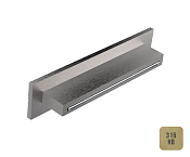 Almar Waterfalls Излив настенный для ванны 6,4 см, цвет: brushed high brass E044273.HB316