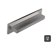 Almar Waterfalls Излив настенный для ванны 6,4 см, цвет: brushed absolute black E044273.AB316