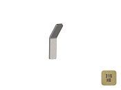 Almar Accessories Крючок для ванной, одинарный, цвет: brushed high brass E310001.HB316