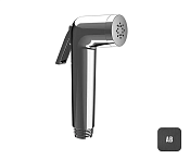 Almar Shut off Лейка гигиеническая из abs-пластика, цвет: brushed absolute black E082110.AB