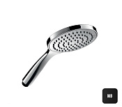 Almar Ручной душ d13 см, 1 режим, цвет: matt black E082043.MB