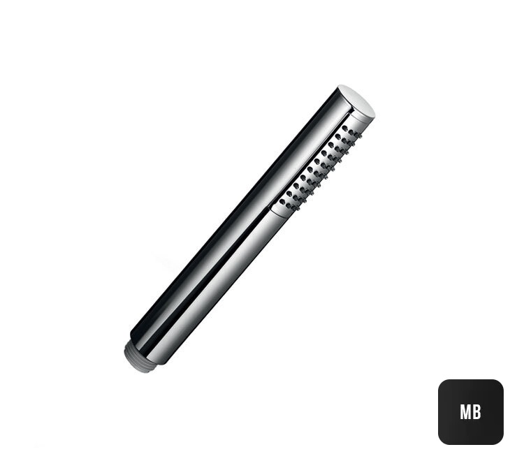 Almar Skinny Ручной душ, 1 режим, цвет: matt black E082019.MB