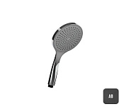 Almar Velvet Ручной душ d13 см, 1 режим, цвет: brushed absolute black E082116.AB