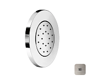 Almar Body Jets Душевая форсунка встраиваемая 13х13 см, цвет: nickel brushed E044084.NB