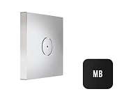 Almar Body Jets Душевая форсунка встраиваемая 8х8h см, цвет: matt black E044261.MB