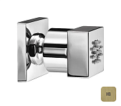 Almar Body Jets Душевая форсунка настенная 4,2х4,2h см, цвет: brushed high brass E044029.HB