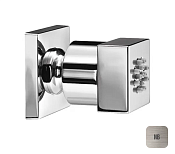 Almar Body Jets Душевая форсунка настенная 4,2х4,2h см, цвет: nickel brushed E044029.NB