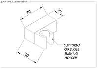 Remer Держатель ручного душа регулируемый, цвет: visual inox 339SSXV