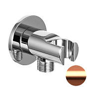 Remer Шланговое подключение с держателем душа, цвет: rame spazzolato 337MRP