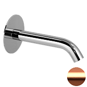 Remer X Style Излив настенный 16,5 см, цвет: rame spazzolato 91XF90RP