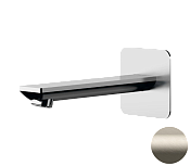 Remer Energy Излив настенный 20,7 см, цвет: visual inox 91EYXV