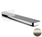 Remer Infinity Излив настенный 15 см, цвет: visual inox 91IXV