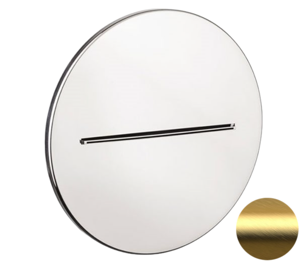 Remer Излив встраиваемый для ванны каскадный, цвет: oro spazzolato 359XTBG