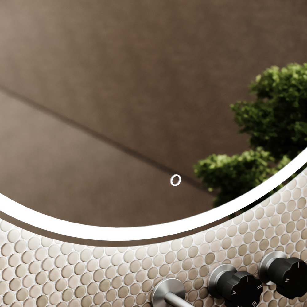 Sancos Bella Зеркало с подсветкой d100 см, сенсорный выключатель BE1000