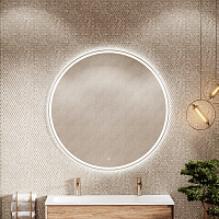 Sancos Bella Зеркало с подсветкой d120 см, сенсорный выключатель BE1200