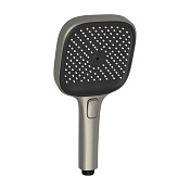 Sancos Nok Душевая лейка, d12,5 см, 3 режима, цвет: вороненая сталь матовая SC6002GG