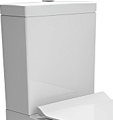 GSI Pura Бачок для унитаза моноблок, с механизмом, цвет: белый глянцевый 8681BS11