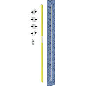 Geberit GIS Инсталляции для душевой перегородки 10,8х5,2х208,8h см 461.796.00.1