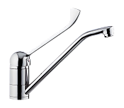 Remer Kiss Смеситель для раковины, без донного клапана, высота излива 16 см, цвет: cromo K44