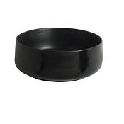 ArtCeram Cognac Раковина чаша d42x16h см, без перелива, покрытие Saniglaze, цвет: matt black COL001 17 34