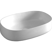 ArtCeram Cognac Раковина чаша 55x35x14,5h см, без перелива, покрытие Saniglaze, цвет: matt white COL003 05 34