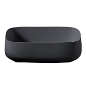 ArtCeram Cognac Раковина чаша 56x41x15,5h см, без перелива, покрытие Saniglaze, цвет: glossy black COL009 03 34