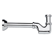 Remer Сифон для раковины\биде латунный 1", цвет: cromo 956