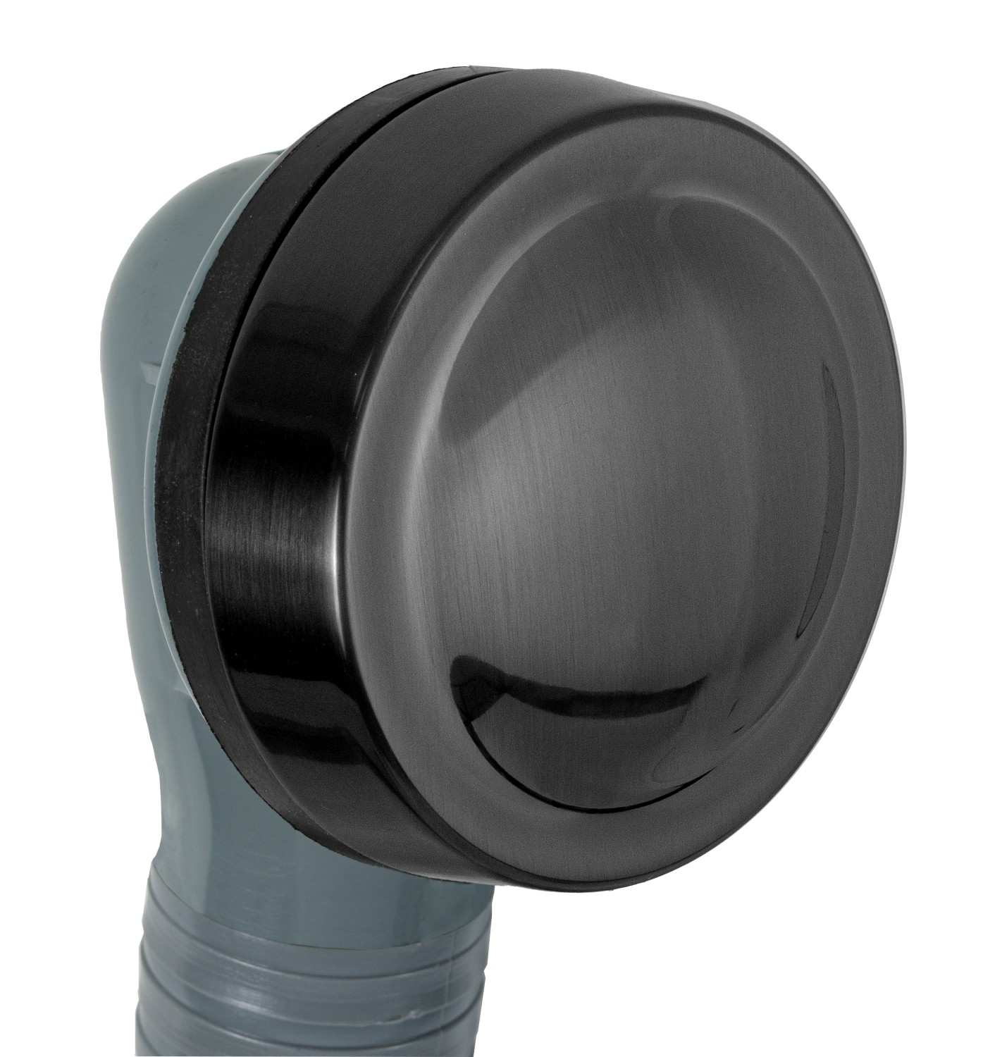 Remer Слив-перелив click-clack для ванны, цвет: cromo nero spazzolato 96PCCCFP