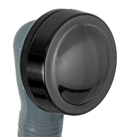 Remer Слив-перелив click-clack для ванны, цвет: cromo nero spazzolato 96PCCCFP