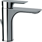 Remer Infinity Смеситель для раковины, с донным клапаном, высота излива 12,6 см, цвет: cromo I10