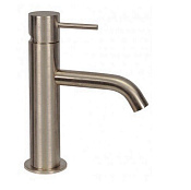 Remer X Style Смеситель для раковины, без д/к, высота излива 8,4 см, цвет: nichel spazzolato opaco X12NPO