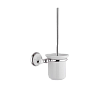 Remer Epoca Ершик для унитаза подвесной, с керамической колбой, цвет: cromo EP66CR