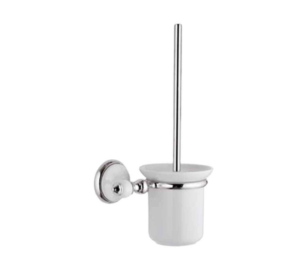 Remer Epoca Ершик для унитаза подвесной, с керамической колбой, цвет: cromo EP66CR