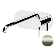 Remer Metrica Смеситель для раковины встраиваемый, внешняя часть, цвет: visual inox MC15KBXV