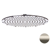 Remer Верхний душ 35 см, 1 режим, без кронштейна, цвет: visual inox 359MMXLXVX