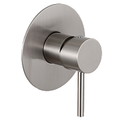 Remer X Style Смеситель для душа встраиваемый, с встраиваемой частью, цвет: visual inox X30LXV