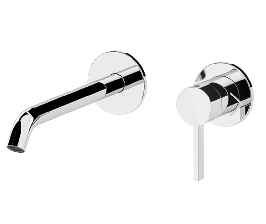 Remer Metrica Смеситель для раковины, излив 17,8 см, с внутренней частью, цвет: cromo MC15PL