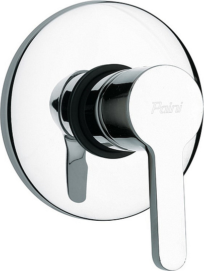 Paini Arena Cмеситель для душа встраиваемый с внутренней частью, цвет: хром 92CR6902SFTLMKM